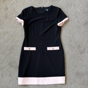 Tommy Hilfiger Women's Round-Neck Short Sleeve Dress, New without Tags